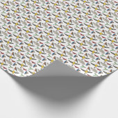 Vögel! Geschenkpapier (Ecke)