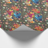 Vögel Geschenkpapier (Ecke)