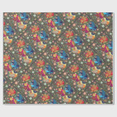 Vögel Geschenkpapier (Flach)