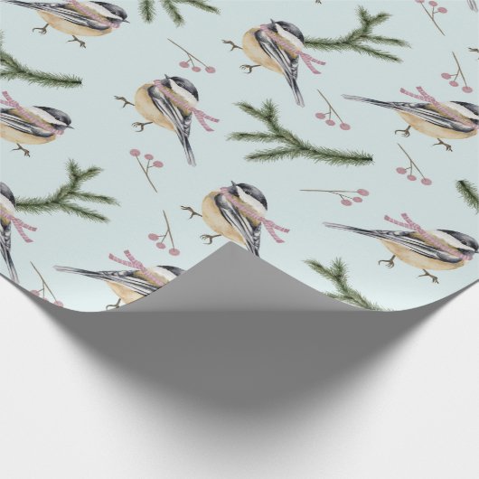 Vögel Geschenkpapier (Ecke)