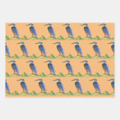 Vögel Geschenkpapier Set (Vorderseite 3)