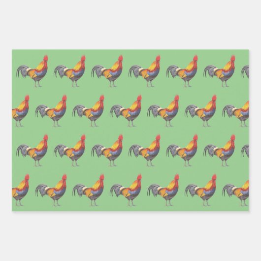 Vögel Geschenkpapier Set (Vorderseite 2)