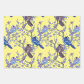 Vögel Geschenkpapier Set (Vorderseite 2)