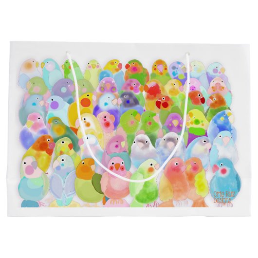 Vögel! Geschenktüte (Rückseite)