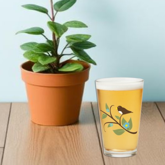 Vogel Glas
