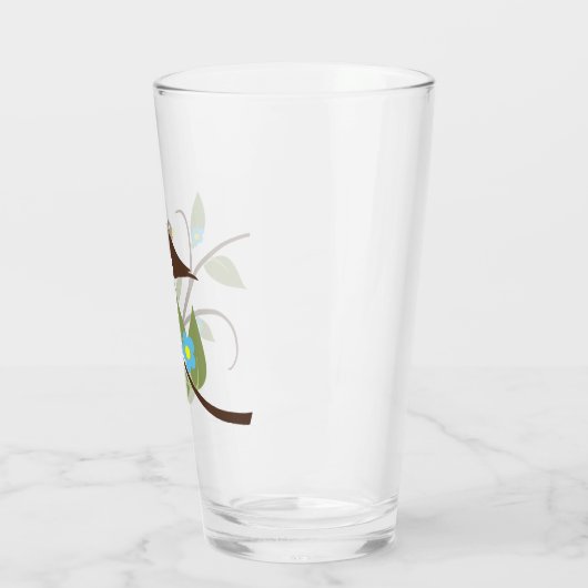 Vogel Glas (Links)