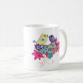 Vögel, Glas Kaffeetasse (VorderseiteRechts)