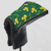 Vogel Golfer Mädchen Golf Headcover (3/4 Vorderseite)