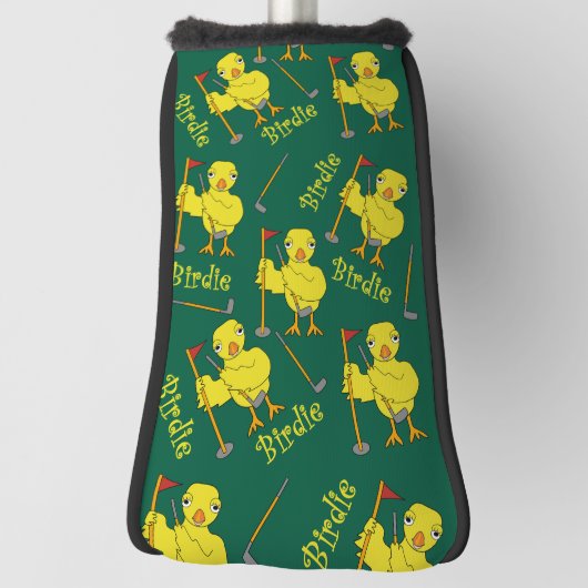 Vogel Golfer Mädchen Golf Headcover (Rotieren 90)