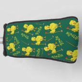 Vogel Golfer Mädchen Golf Headcover (Vorderseite)