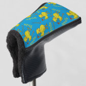 Vogel Golfer Mädchen Golf Headcover (3/4 Vorderseite)