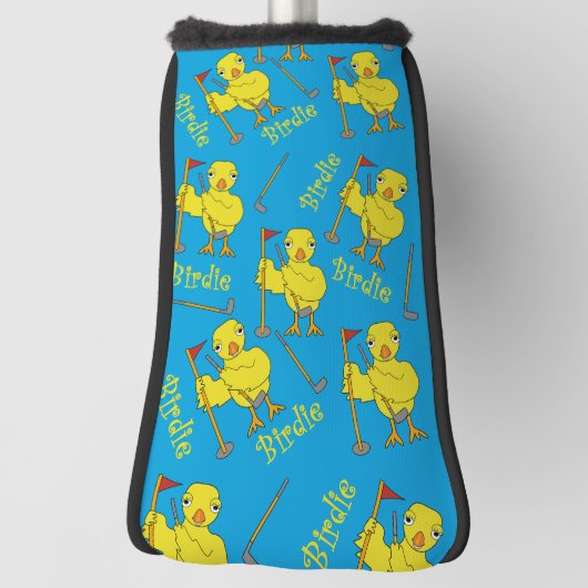 Vogel Golfer Mädchen Golf Headcover (Rotieren 90)