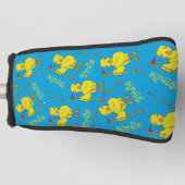 Vogel Golfer Mädchen Golf Headcover (Vorderseite)