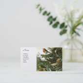 Vogel-Gruppe 3 Visitenkarte (Stehend Vorderseite)