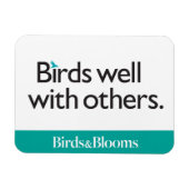 Vögel gut mit anderen magnet (Horizontal)