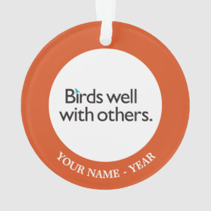 Vögel gut mit anderen ornament