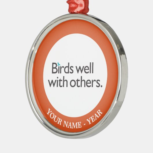 Vögel gut mit anderen ornament aus metall (Links)