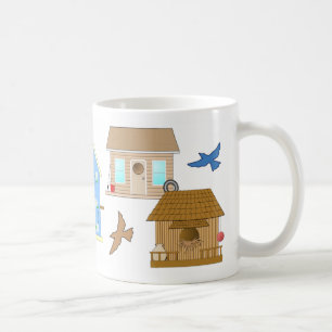VOGEL-HAUS-TASSE Schale Kaffeetasse