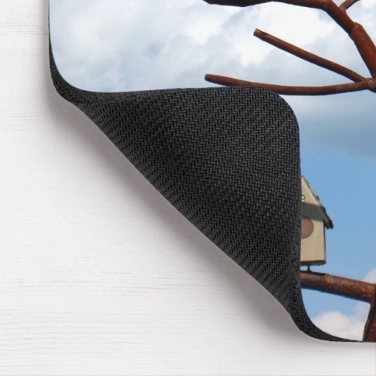 Vogel-Häuser Mousepad (Ecke)