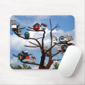 Vogel-Häuser Mousepad (Mit Mouse)