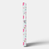 Vögel, Hunde, Banner, Blume Case-Mate iPhone Hülle (Rückseite / Links)