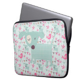 Vögel, Hunde, Banner, Blume Laptopschutzhülle (Vorderseite Links)