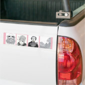 Vögel im Bart-Autoaufkleber durch Shoshanah Marohn Autoaufkleber (Auf Lkw)