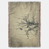 Vögel im Baum - Decke (Vorderseite Vertikal)