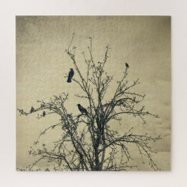 Vögel im Baum - Puzzle