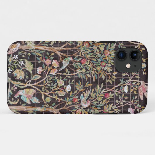 Vögel im Blumengarten, William Morris Case-Mate iPhone Hülle (Rückseite (Horizontal))