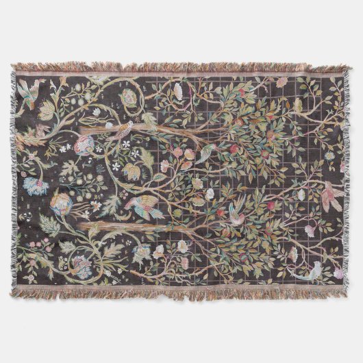 Vögel im Blumengarten, William Morris Decke (Vorderseite)