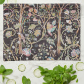 Vögel im Blumengarten, William Morris Geschirrtuch (Gefaltet)