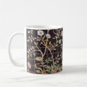 Vögel im Blumengarten, William Morris-Kaffee Kaffeetasse (Links)