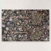 Vögel im Blumengarten, William Morris Puzzle (Horizontal)