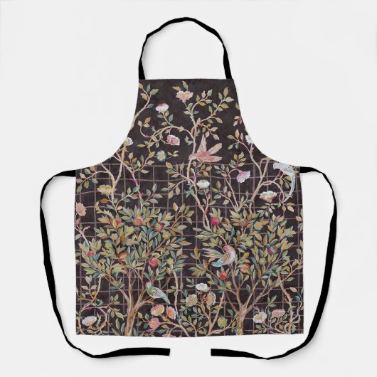 Vögel im Blumengarten, William Morris Schürze (Vorderseite)