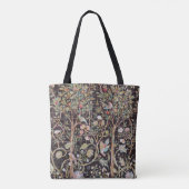 Vögel im Blumengarten, William Morris Tasche (Rückseite)