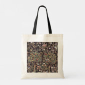 Vögel im Blumengarten, William Morris Tasche Ba (Rückseite)