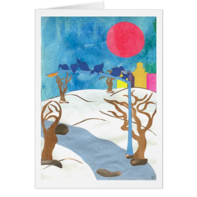 Vögel im Central Park an der Winterzeit (Vorne)