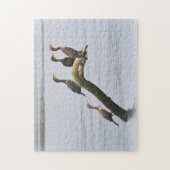 Vögel im Driftwood-Puzzle Puzzle (Vertikal)