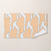 Vögel im Flight Bath Accessory Peach Badhandtuch Set (Handtuch)