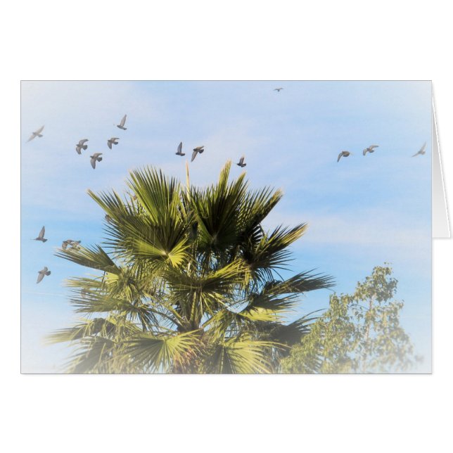 Vögel im Flug (Vorderseite (Horizontal))