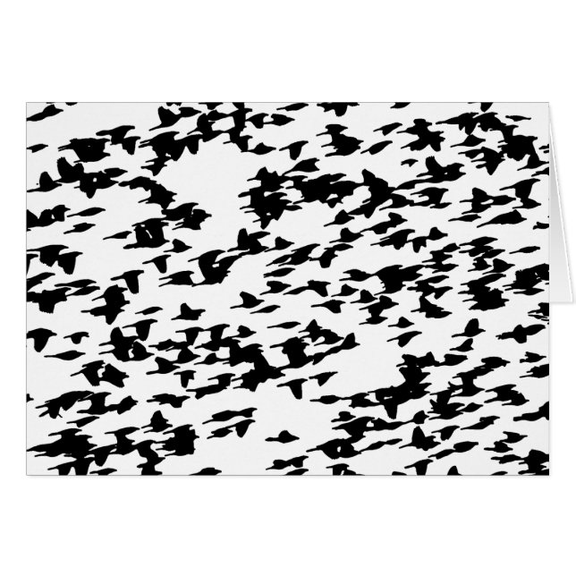 Vögel im Flug (Vorderseite (Horizontal))