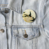 Vögel im Flug Button (Beispiel)