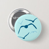 Vögel im Flug Button (Vorne & Hinten)