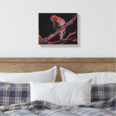 "Vögel im Flug: Eine Symphonie der Freiheit" Leinwanddruck (Insitu (Schlafzimmer))
