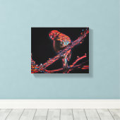 "Vögel im Flug: Eine Symphonie der Freiheit" Leinwanddruck (Insitu (Holzboden))