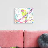 "Vögel im Flug: Eine Symphonie der Freiheit" Leinwanddruck (Insitu (Wohnzimmer))