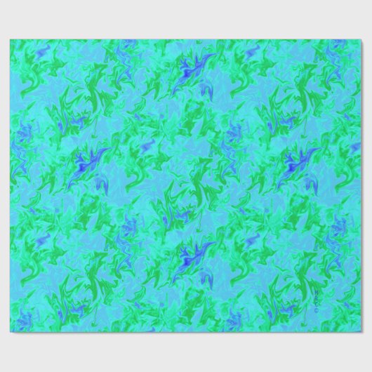 Vögel im Flug.. Geschenkpapier (Flach)