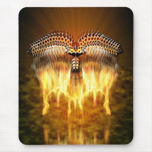 Vögel im Flug Mousepad (Vorne)