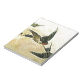 Vögel im Flug Notizblock (Rotiert)